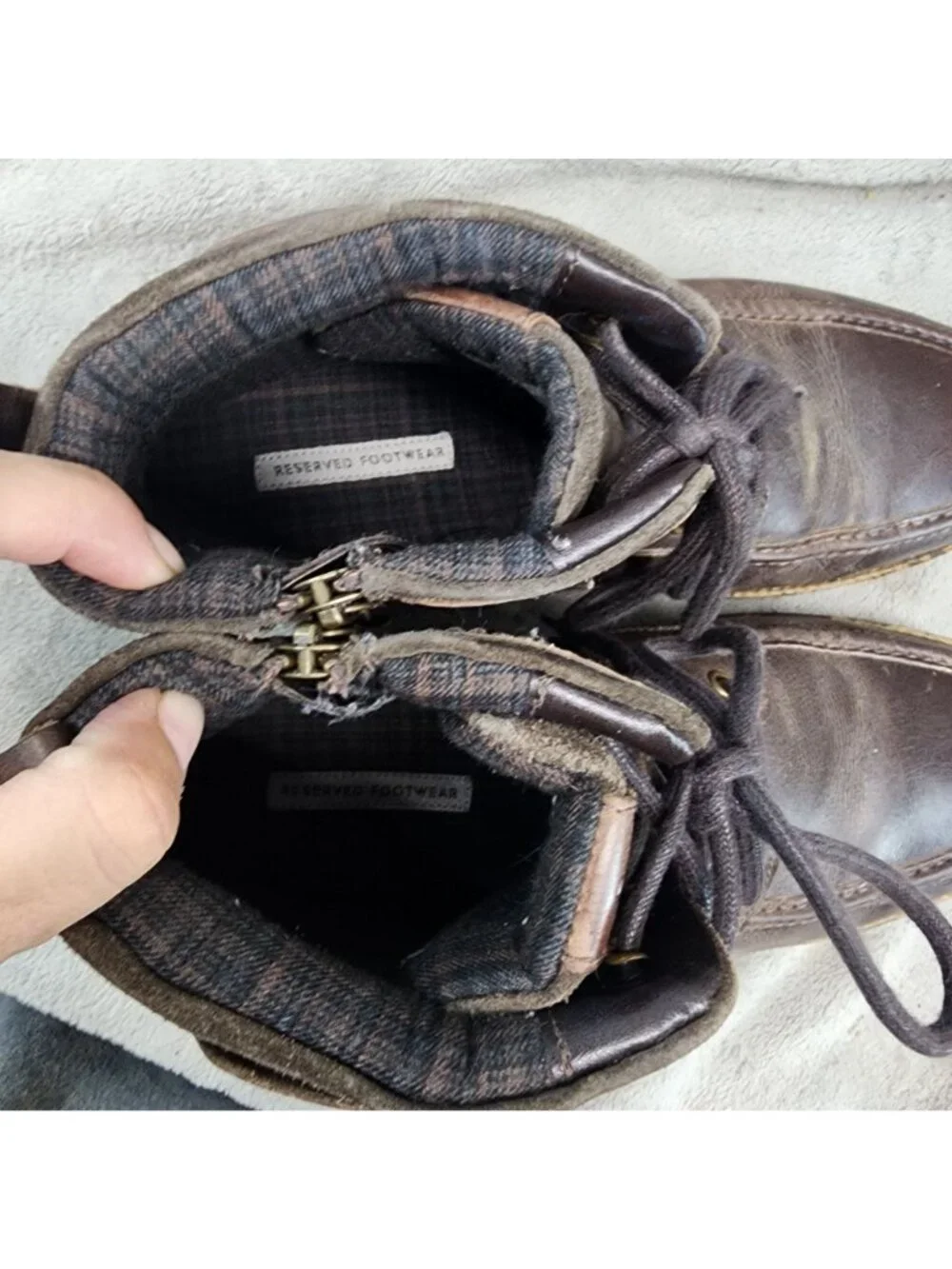Reserved Footwear Shoes Mens Size 10 The Lagan Brown Leather Chukka Boots *Read*